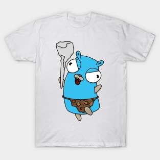 Caveman Gopher T-Shirt